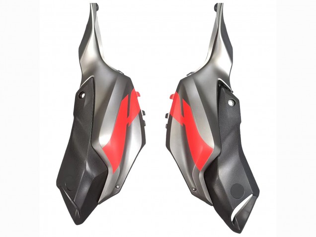 2012-2017 Grey Red Yamaha MT07/FZ07 Motorcycle Fairings