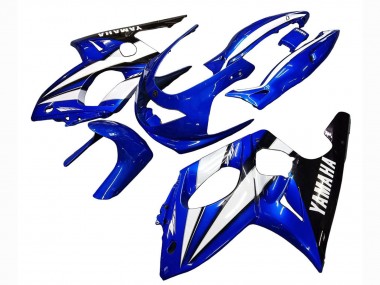 1996-2007 Blue White Black Yamaha YZF600R Thundercat Motorcycle Fairings