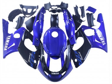 1996-2007 Blue Glossy Black Yamaha YZF600R Thundercat Motorcycle Fairings