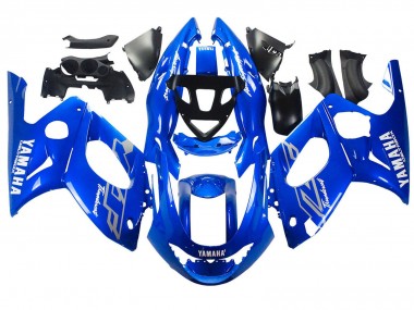 1996-2007 Blue White Silver Yamaha YZF600R Thundercat Motorcycle Fairings