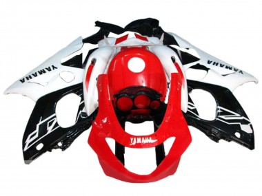 1996-2007 White Red Black Yamaha YZF600R Thundercat Motorcycle Fairings