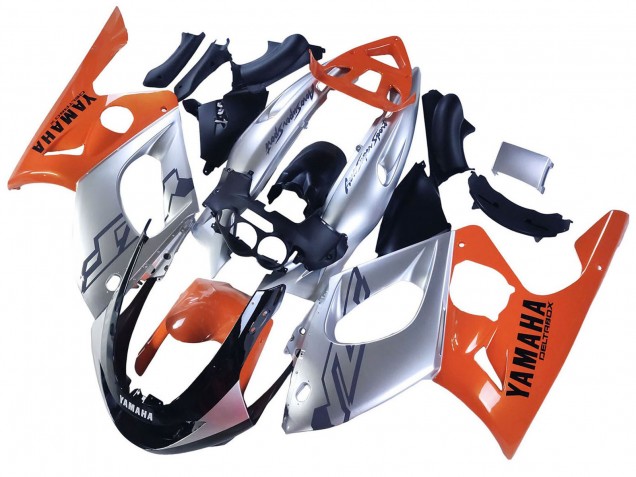 1996-2007 Orange Grey Glossy Black Yamaha YZF600R Thundercat Motorcycle Fairings