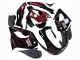 1997-2007 Black with Dark Red Flame Yamaha YZF 1000R Thunderace Motorcycle Fairings