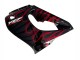 1997-2007 Black with Red Flame Yamaha YZF 1000R Thunderace Motorcycle Fairing Kits