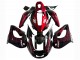 1997-2007 Black with Red Flame Yamaha YZF 1000R Thunderace Motorcycle Fairing Kits