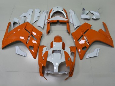 2001-2006 Orange White Yamaha FJR1300 Motorcycle Fairings