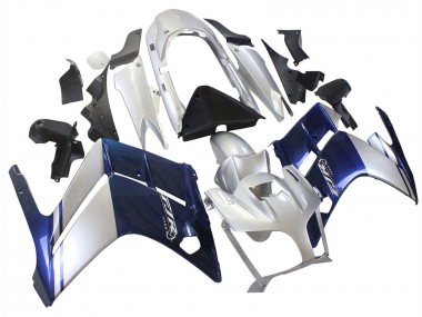 2001-2006 Dark Blue Silver Yamaha FJR1300 Motorcycle Fairings
