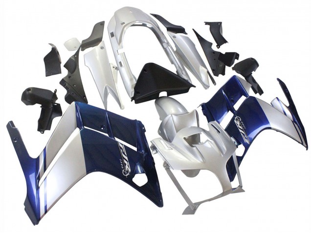 2001-2006 Dark Blue Silver Yamaha FJR1300 Motorcycle Fairings