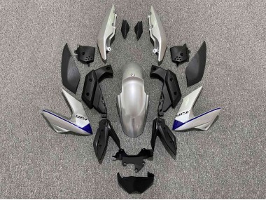 2009-2012 Silver Blue Yamaha XJ6 Motorcycle Fairings