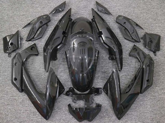 2009-2012 Black Carbon Fiber Yamaha XJ6 Motorcycle Fairings