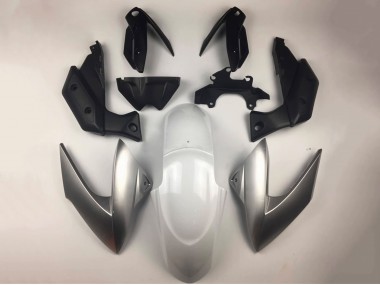 2009-2012 White Silver Yamaha XJ6 Motorcycle Fairings