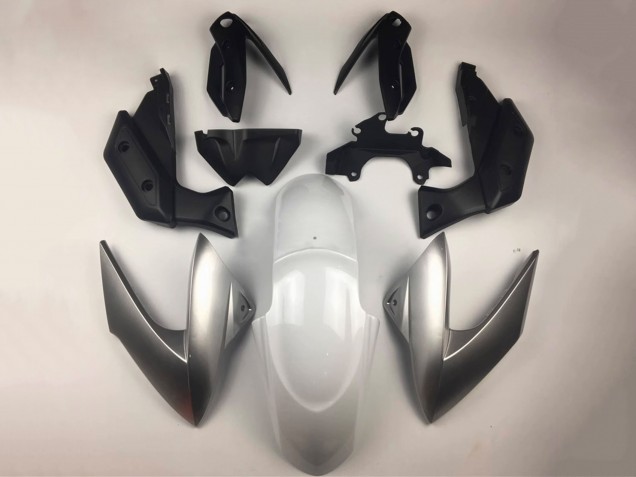 2009-2012 White Silver Yamaha XJ6 Motorcycle Fairings