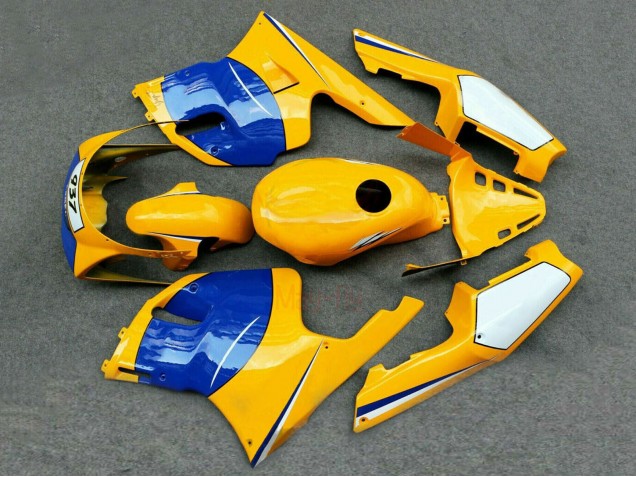 1991-1994 Yellow Blue White Yamaha TZR250 3XV Motorcycle Fairings