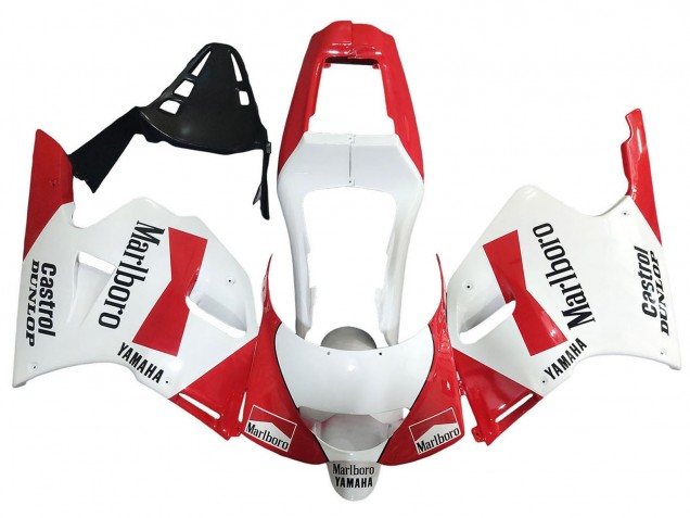 1991-1994 White Red Marlboro Castrol Dunlop Yamaha TZR250 3XV Motorcycle Fairings