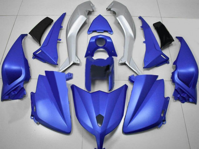 2012-2014 Matte Blue Silver Yamaha TMAX530 Motorcycle Fairings