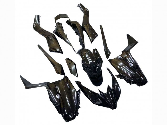 2017-2021 Glossy Black Yamaha XMAX300 Motorcycle Fairings