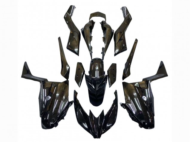 2017-2021 Glossy Black Yamaha XMAX300 Motorcycle Fairings