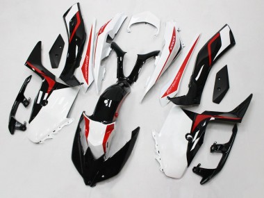2017-2021 White Red Glossy Black Yamaha XMAX300 Motorcycle Fairings