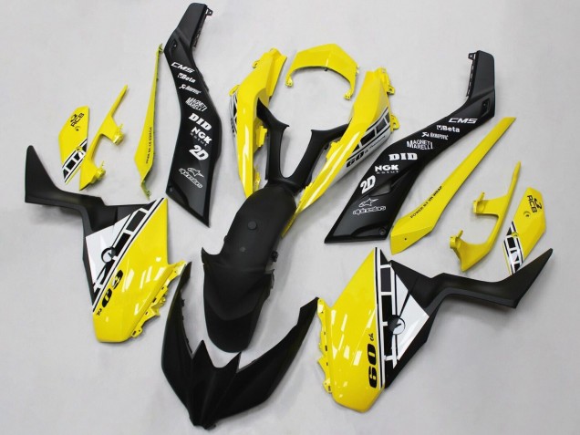2017-2021 Yellow White Black Yamaha XMAX300 Motorcycle Fairings