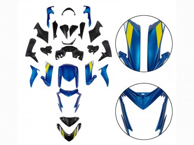 2015-2020 Black Blue Suzuki GSX-S 1000 Motorcycle Fairings
