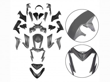 2015-2020 Silver Suzuki GSX-S 1000 Motorcycle Fairings