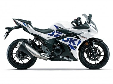 2017-2020 White Blue Black Suzuki GSX250R Motorcycle Fairings