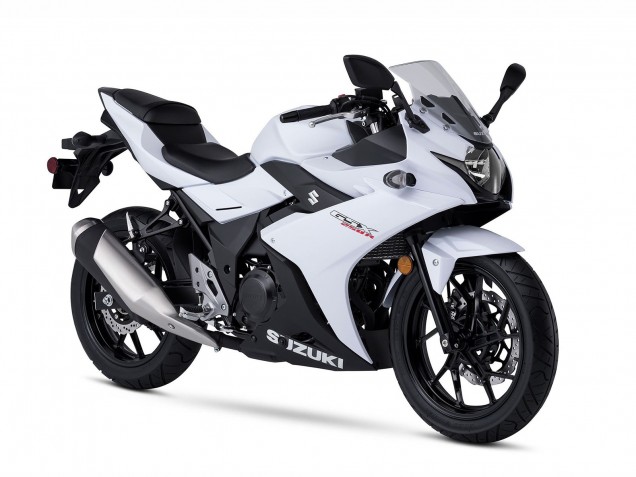 2017-2020 White Black Suzuki GSX250R Motorcycle Fairing Kits