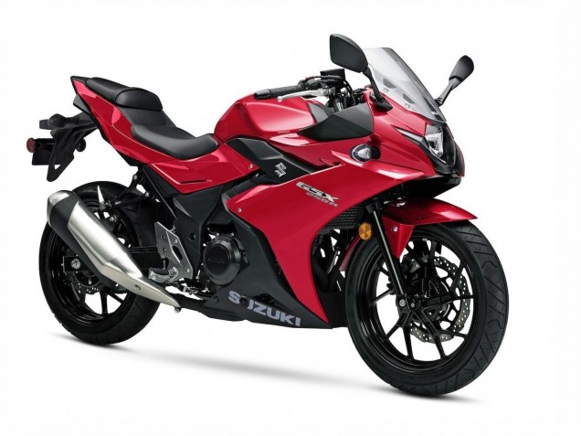 2017-2020 Red Black Suzuki GSX250R Motorcycle Fairings