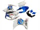 2003-2013 White Blue Lucky Strike Motul Suzuki SV650 Motorcycle Fairings