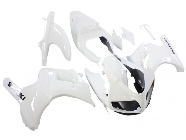 2003-2013 White Suzuki SV650 Motorcycle Fairings