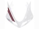 2003-2013 White with Dark Red Lines Suzuki SV650 Motorcycle Fairings