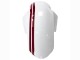 2003-2013 White with Dark Red Lines Suzuki SV650 Motorcycle Fairings