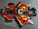 1984-1987 Red Yellow Black 7 Suzuki RG400 RG500 RG400/500 Motorcycle Fairings