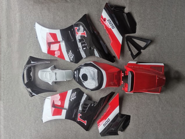 1984-1987 White Red Black Suzuki RG400 RG500 RG400/500 Motorcycle Fairings