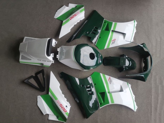 1984-1987 White Dark Green Suzuki RG400 RG500 RG400/500 Motorcycle Fairings