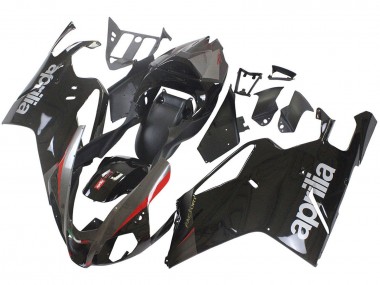 2003-2006 Glossy Black Grey Red Aprilia RSV1000 Motorcycle Fairings