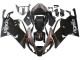 2003-2006 Glossy Black Grey Red Aprilia RSV1000 Motorcycle Fairings