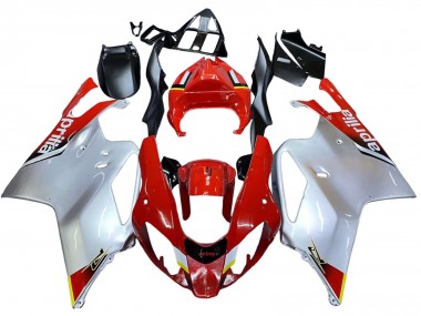 2003-2006 White Red Black Aprilia RSV1000 Motorcycle Fairings