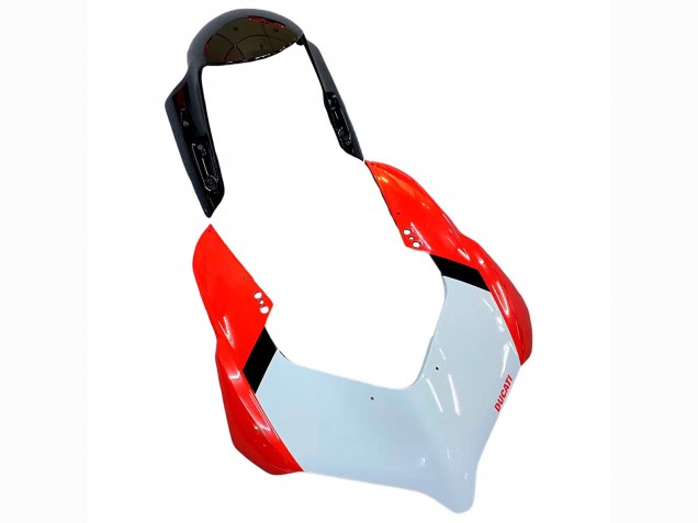 2020-2024 White Red Glossy Black Ducati Panigale V2 Motorcycle Fairing Kits