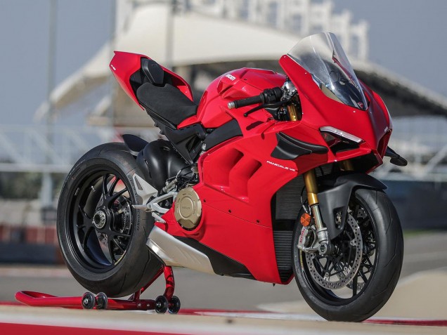 2020-2021 Red Matte Black Ducati Panigale V4 V4S Motorcycle Fairing