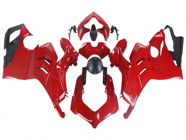 2020-2021 Red Matte Black Ducati Panigale V4 V4S Motorcycle Fairing