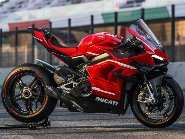 2020-2021 Red White Black Ducati Panigale V4 V4S Motorcycle Fairings