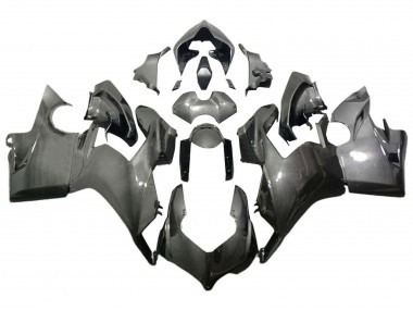 2018-2019 Black Carbon Fiber Style Ducati Panigale V4 V4S Motorcycle Fairings