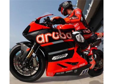 2018-2019 Red Glossy Black Aruba 11 Ducati Panigale V4 V4S Motorcycle Fairings