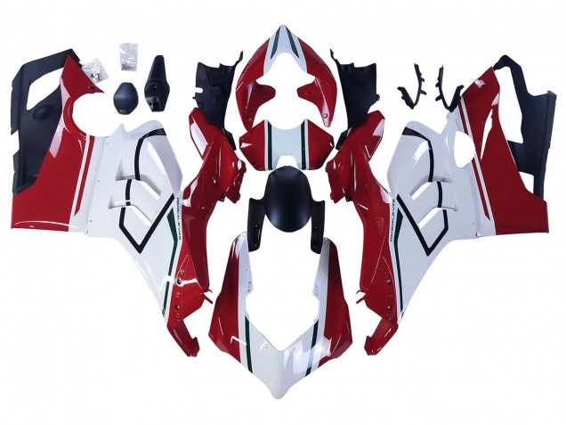 2020-2021 White Red Green Matte Black Ducati Panigale V4 V4S Motorcycle Fairings