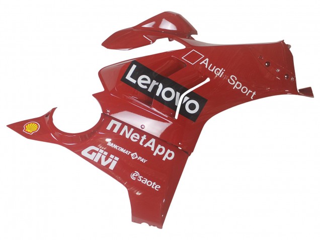 2020-2021 Red Glossy Black Lenovo 117 Ducati Panigale V4 V4S Motorcycle Fairing