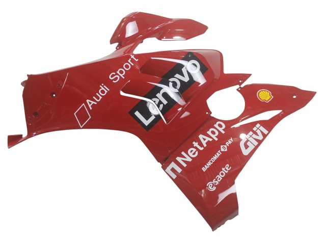 2020-2021 Red Glossy Black Lenovo 117 Ducati Panigale V4 V4S Motorcycle Fairing