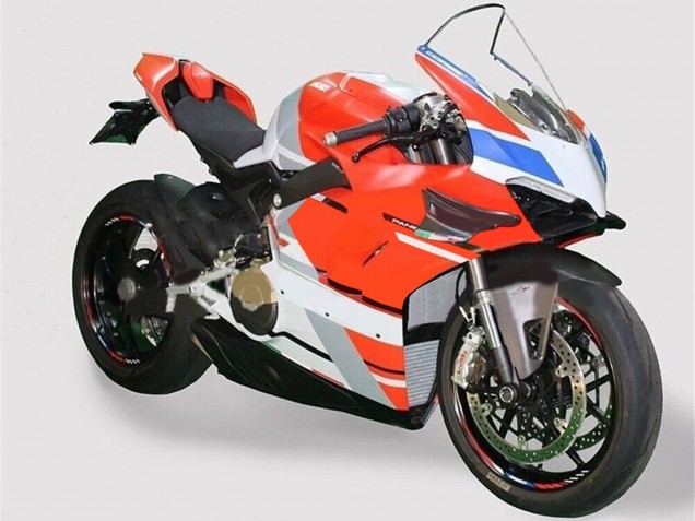2020-2021 White Blue Red Glossy Black Ducati Panigale V4 V4S Motorcycle Fairings