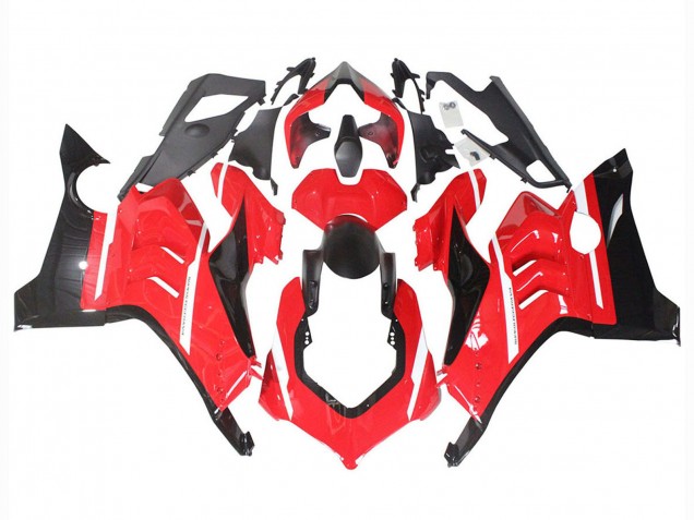 2020-2021 Red Glossy Black Ducati Panigale V4 V4S Motorcycle Fairings