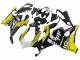 2020-2021 Yellow White Glossy Black Ducati Panigale V4 V4S Motorcycle Fairings